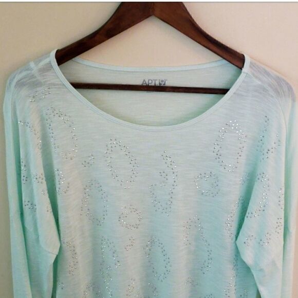 Apt. 9 Tops - APT 9 Teal Green Blouse